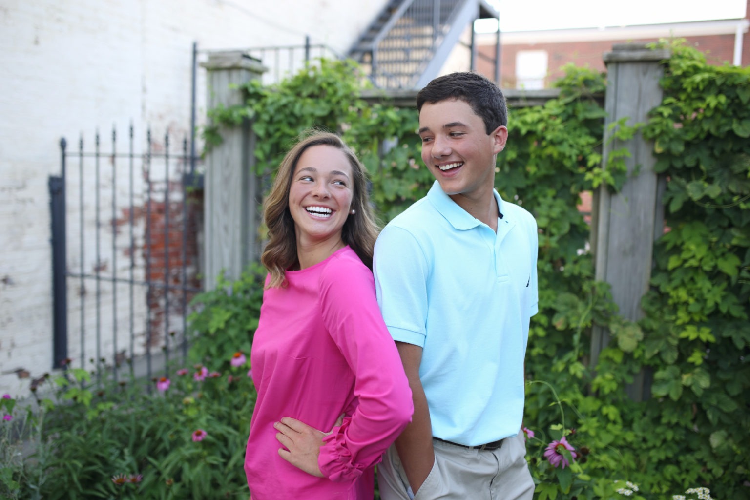 Local students smiling in Owensboro, Kentucky